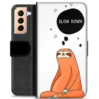 Mtp Products Samsung Galaxy S21+ 5G Premium Lompakkokotelo - Slow Down