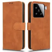 Mtp Products Xiaomi 15 Lompakkokotelo Magneettisella Sulkijalla - Ruskea