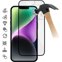 Mtp Products iPhone 15 Full Cover Karkaistu Panssarilasi - 9H - 20D