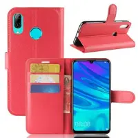 Mtp Products Huawei P30 Lite Lompakkokotelo Magneettisella Sulkijalla - Punainen