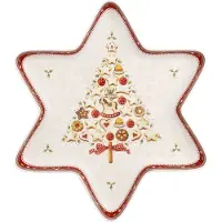 Sans marque - Winter Bakery Delight Tähtikulho 37,5x33 cm