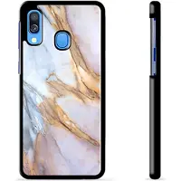 Mtp Products Samsung Galaxy A40 Suojakuori - Elegantti Marmori