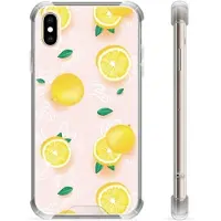 Mtp Products iPhone X / iPhone XS Hybrid Suojakuori - Sitruunakuvioinen