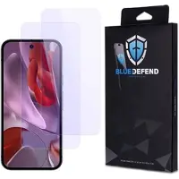 BlueDefend Google Pixel 9a Anti-Blue Light karkaistu lasi näytönsuoja - 2 kpl.