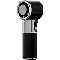 Mtp Products MF119 100-nopeuksinen kannettava tuuletin, jossa on sisäänvedettävä USB-C-kaapeli - musta