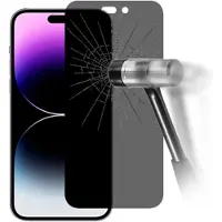 Mtp Products iPhone 15 Pro Panssarilasi - 9H, 0.3mm - Yksityisyyssuoja