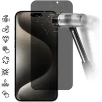 Mtp Products iPhone 17 Pro Yksityisyyssuoja Panssarilasi - 9H