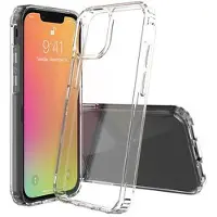 Mtp Products iPhone 13 Mini Naarmunkestävä Hybrid Kotelo - Läpinäkyvä