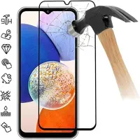 Mtp Products Samsung Galaxy A14/A14 5G Full Cover Karkaistu Panssarilasi - 9H - 20D