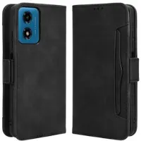 Mtp Products Motorola Moto G24 Power/G04/E14 Korttilompakkokotelo - Musta