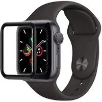 Mtp Products Apple Watch Series SE 3/SE (2022)/SE/6/5/4 Panssarilasi - 9H - 44mm - Musta