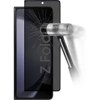 Mtp Products Samsung Galaxy Z Fold5 Yksityisyyttä Suojaava Täysin Peittävä Panssarilasi - 9H - Musta Reuna