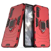 Mtp Products Hybridikotelo Sormuspidikkeellä OnePlus Nord - Punainen