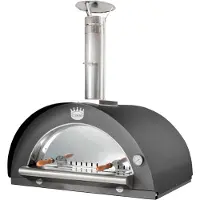Clementi forni Puulämmitteinen Pizzuuni Family 60x60 Antrasiitti