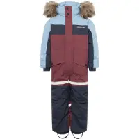 Didriksons Bjärven Kids 4 Talvi Haalari Anemon Red Anemon Red-80 cm Punainen 80 cm Pojat, Tytöt