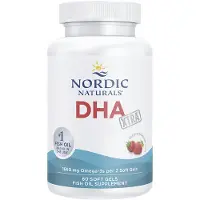 Nordic Naturals DHA Xtra, 1660 mg mansikan maku - 60 pehmeää kapselia