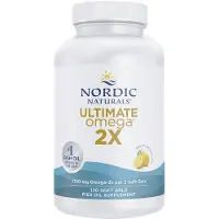 Nordic Naturals Ultimate Omega 2X, Sitruunan maku - 120 kapselia - 120 kapselia