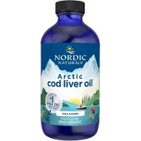 Nordic Naturals Arktinen turskanmaksaöljy, 1060 mg mauton - 237 ml