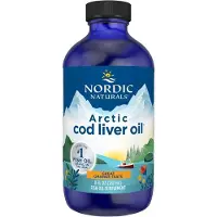 Nordic Naturals , Arctic Cod Liver Oil, Orange, 8 fl oz (237 ml)
