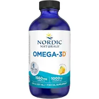 Nordic Naturals Omega-3D 1560 mg, Sitruuna - 237 ml