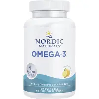 Nordic Naturals Omega-3, 690 mg Sitruuna - 60 pehmeää kapselia