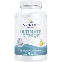Nordic Naturals Ultimate Omega, Sitruuna 1280 mg - 180 pehmytkapseliä