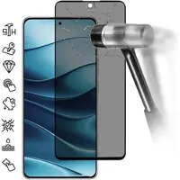Mtp Products Xiaomi Redmi Note 14 4G/5G Yksityisyyttä Suojaava Täysin Peittävä Panssarilasi - Musta Reuna