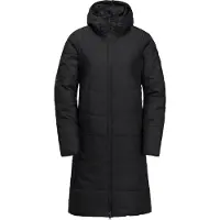 Jack Wolfskin Women's Deutzer Coat Black Parkatakit synteettiset M