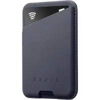 Mujjo Leather MagSafe Wallet - Basalt