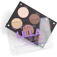 INGLOT PlayInn Eyeshadow Palette luomiväripaletti sävy Lilla Vanilla 8 g