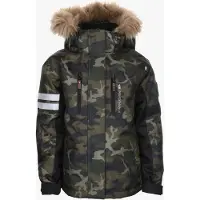 Lindberg Camo Talvitakki, Green, 80