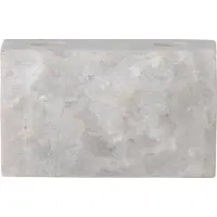 Bloomingville - Magie Candle Holder - White - Marble - E