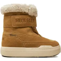 Moon Boot Park Strap Snow Boots Sand 29 EU Beige 29 EU Pojat, Tytöt