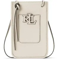 Ralph Lauren Cameryn Kännykkäkotelo Nahka 13 cm Valkoinen