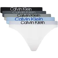 Calvin Klein Thong 5Pk - Multi/patterned - XL