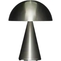 Hubsch Mush Portable Lamp - Silver - Ø15XH20CM