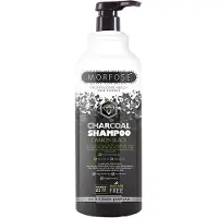Morfose Charcoal Shampoo Carbon Black - SLS-vapaa shampoo aktiivihiilellä, 1000ml