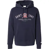 Gant Graphic Hoodie - Navy - L