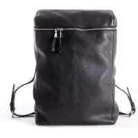 Harold's Box Arkireppu Nahka 40 cm Kannettavan tietokoneen taskun syvyys Musta