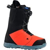 Burton Moto BOA Lumilautakengät blck / fstred Koko 12.0
