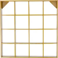 Creative Collection Bekka Shelf - Yellow - ONE SIZE