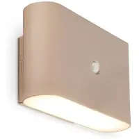 Briloner Led seinävalaisin Chat, Kerma/meripihka, Olohuone/ruokailutila, Synteettinen materiaali, Moderni,