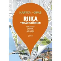 Riika ympäristöineen - Kartta + opas