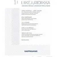Liikejuridiikka 1/2018
