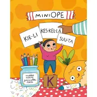 Miniope kieli keskellä suuta
