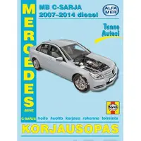 Mercedes-Benz C-Sarja 2007-2014 korjausopas