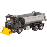 Emek Scania musta-harmaa aurausauto