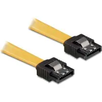 DeLOCK 0.2m SATA Cable, 0,2 m, Keltainen (82476)