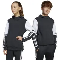 Adidas Urheilullinen collegepaita musta / valkoinen
