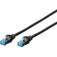 Digitus DK-1531-050/BL, 5 m, Cat5e, SF/UTP (S-FTP), Musta